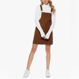 Amazon Corduroy A Line Jumper Overall dress size S NWT